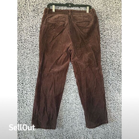 Dockers Women's Corduroy Dress Pants Brown Size 10 Petites - Picture 5 of 6